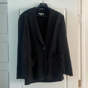 Reformation relaxed blazer, black size small